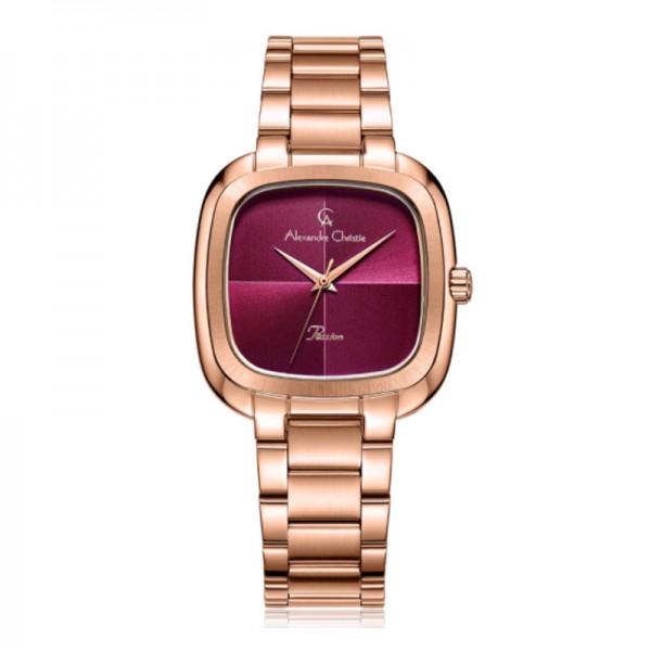 Alexandre Christie AC 2982 Rosegold Red LHBRGRE